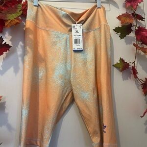 💜adidas  highrise bike leggins  xl